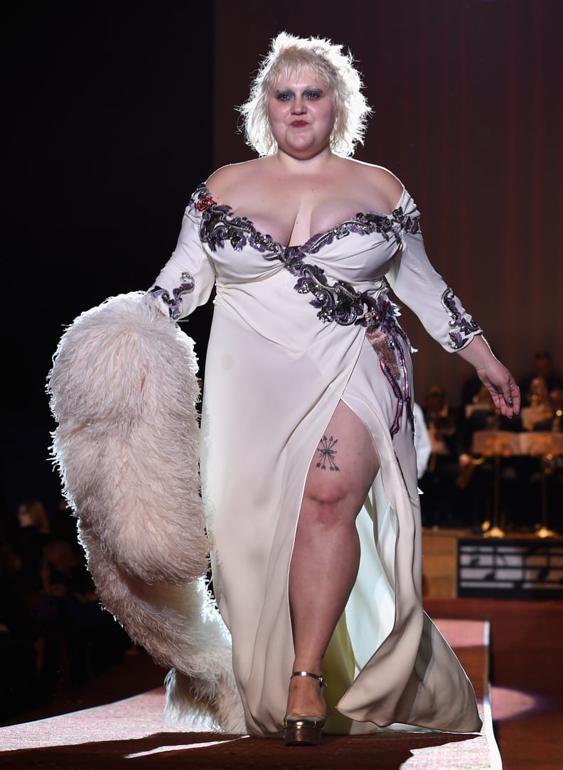 Beth Ditto Walking the Marc Jacobs Spring '16 Runway