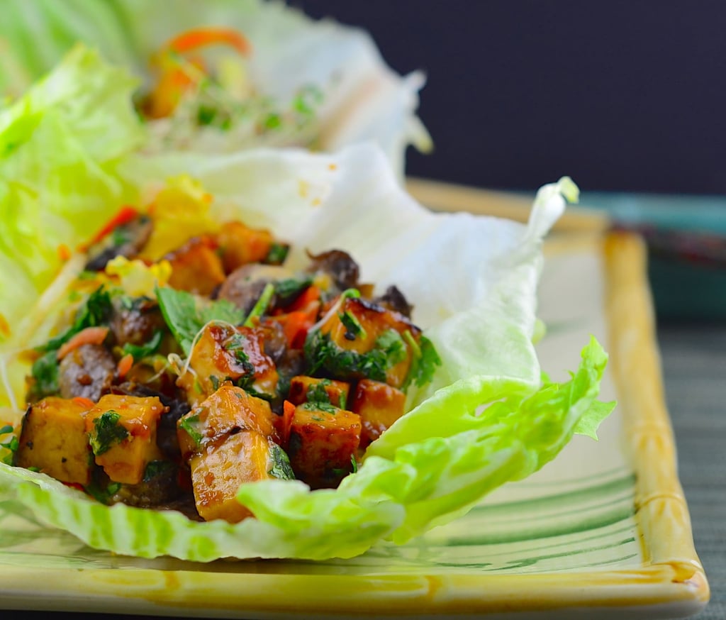 Easy Vegetarian Recipe: Vegan Thai Lettuce Cups With Peanut Sauce