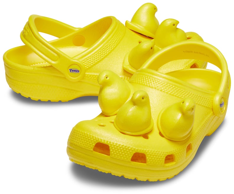 Buy the Peeps x Crocs Classic Clog in Yellow