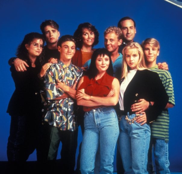 The Cast of Beverly Hills 90210 | Celebrities Wearing Mom Jeans ...