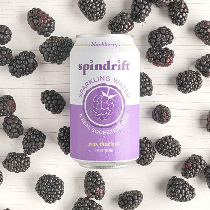 Blackberry Spindrift Sparkling Water