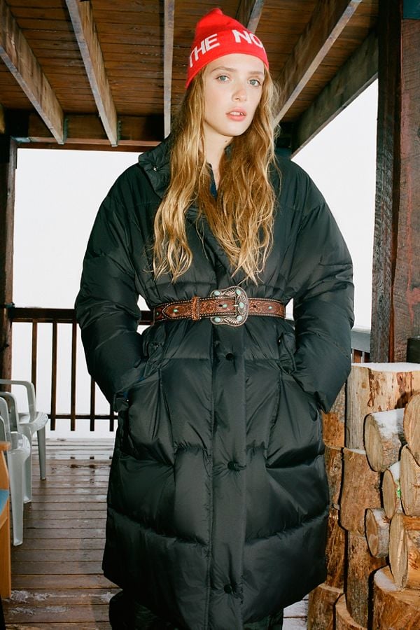 Urban Outfitters + Mae Hooded Puffer Jacket