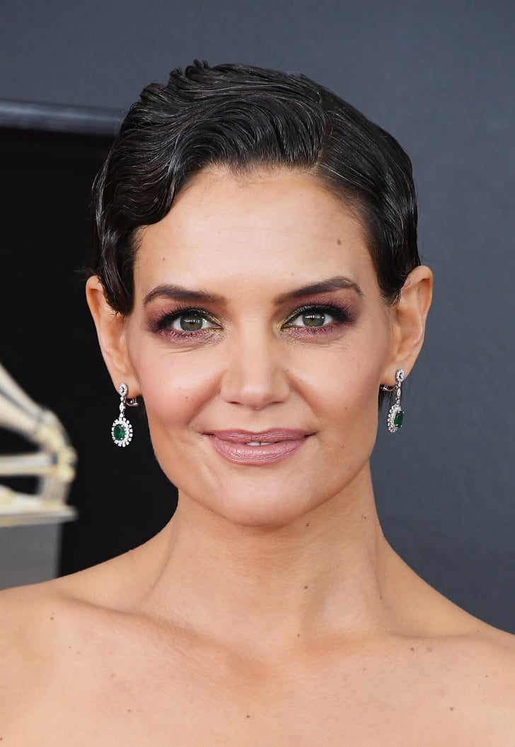 Katie Holmes Gray Hair at the 2018 Grammys | POPSUGAR Beauty Photo 5