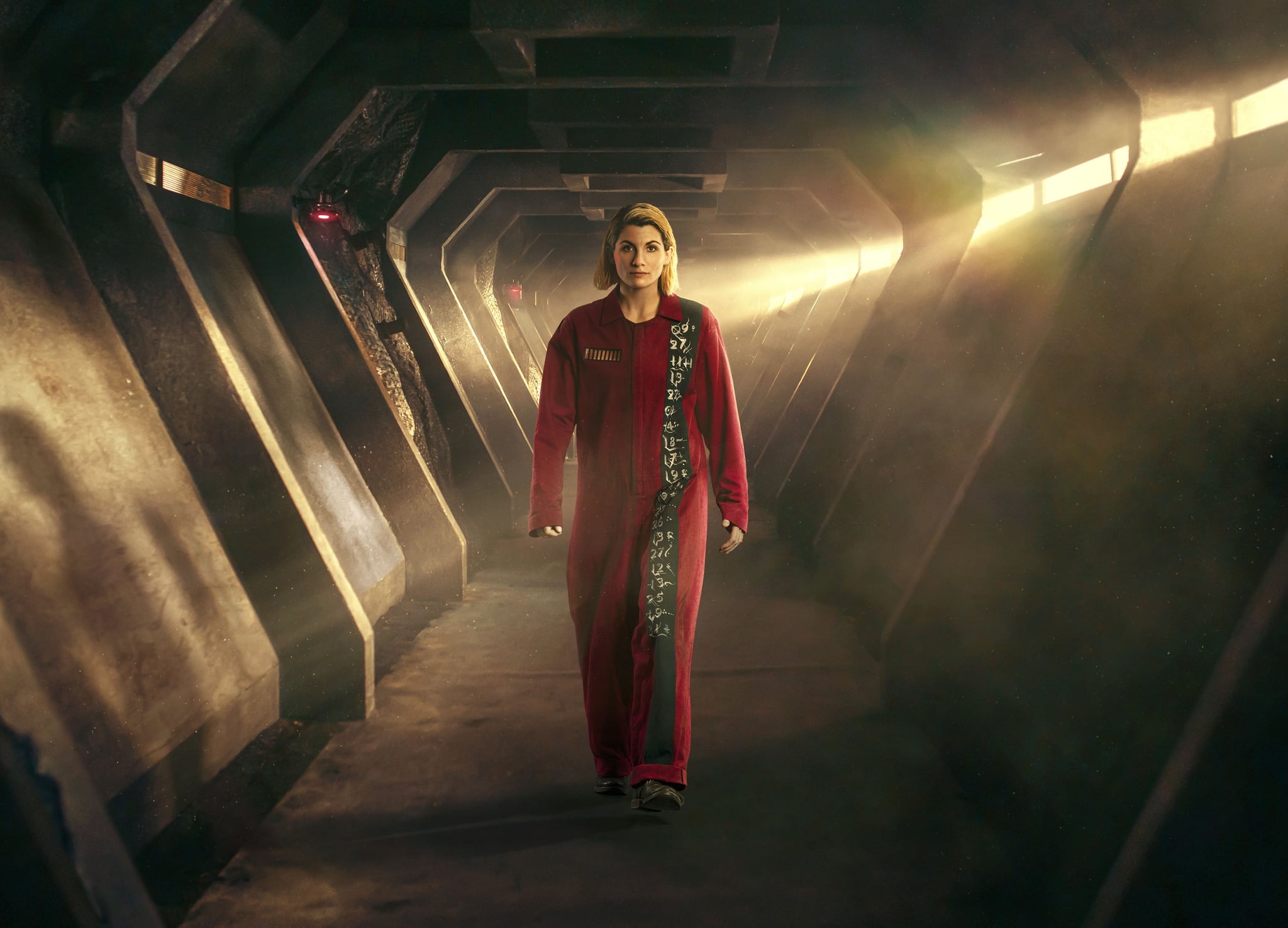 Programme Name: Doctor Who Special 2020 - Revolution Of The Daleks - TX: 01/01/2021 - Episode: Doctor Who Special 2020 - Revolution Of The Daleks - Generics (No. n/a) - Picture Shows: The Doctor (JODIE WHITTAKER) - (C) BBC Studios - Photographer: James Pardon