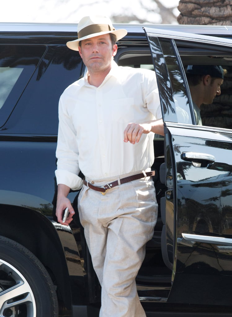 Ben Affleck on Set of Movie in LA June 2016