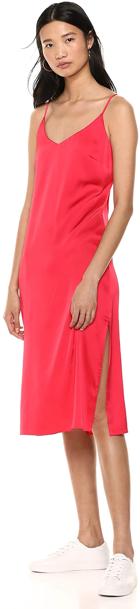 The Drop Ana Silky V Neck Midi Slip Dress Best Sundresses On Amazon 2020 Popsugar Fashion