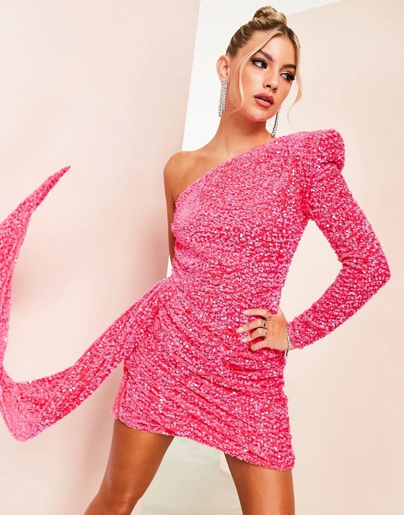 One-Shoulder Mini Dress