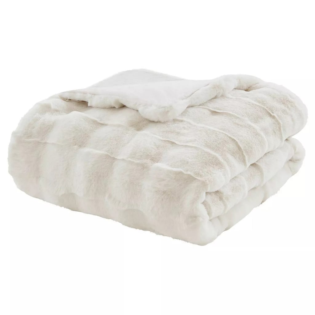 Faux Fur Throw