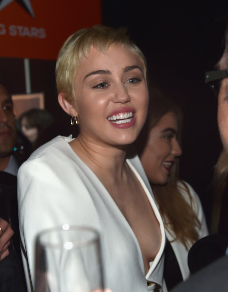 Miley Cyrus at W's Shooting Stars Exhibit 2015 | Pictures