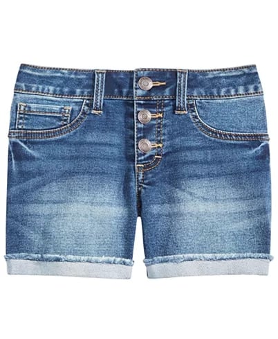 Vanilla Star Big Girls Marty Cuffed Denim Shorts
  
    Vanilla Star Big Girls Marty Cuffed Denim Shorts