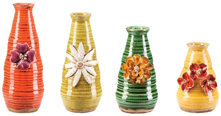 Foreside Home & Garden Flower Vases — Set of 4 ($85)