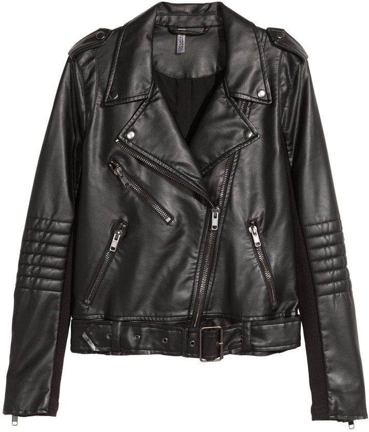 H&M Biker Jacket ($70) | Jackets Every Woman Needs | POPSUGAR Fashion ...