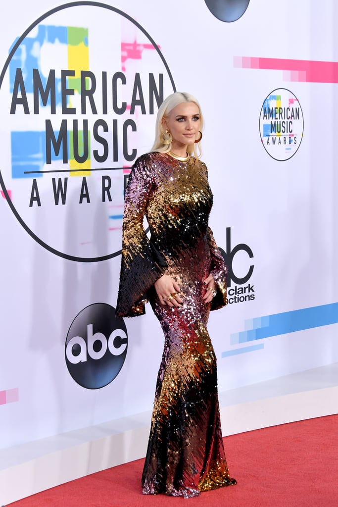 Ashlee Simpson's Dress at the 2017 American Music Awards | POPSUGAR