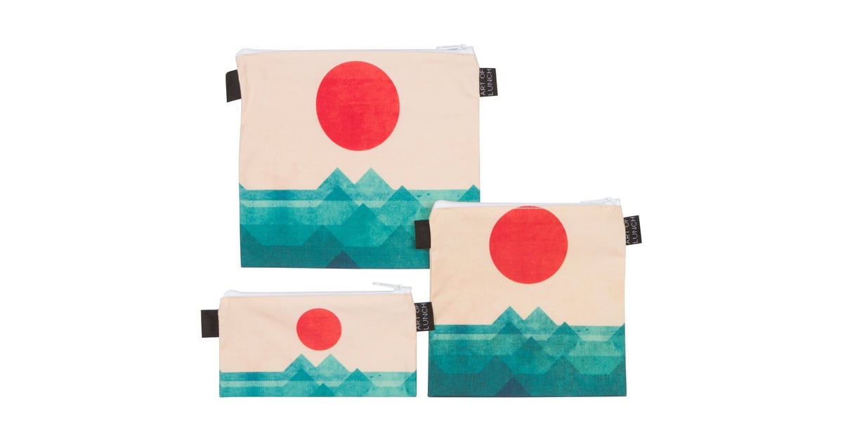 Designer Lunch Bags for Men & Women Reusable Sandwich Bags POPSUGAR