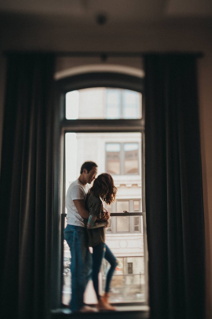 Romantic Loft Engagement Shoot Popsugar Love And Sex 5811