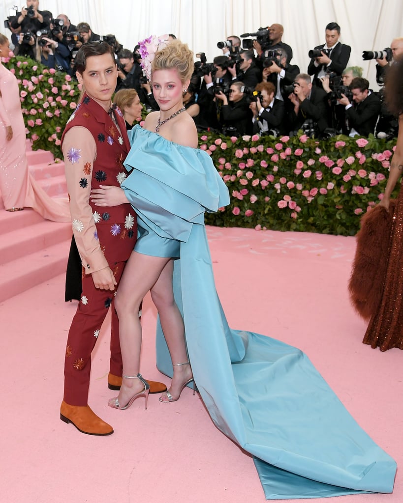 Lili Reinhart's Orchid Hairstyle at Met Gala 2019