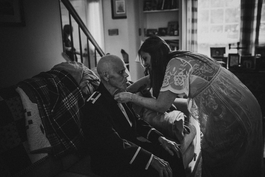 Bride Swaps Engagement Shoot For Final Father-Daughter Dance