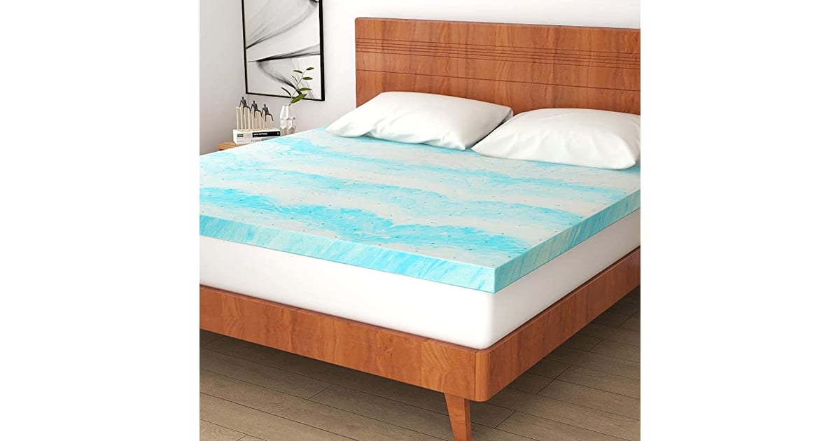 Polar Sleep 2 Inch Gel Infused Memory Foam Mattress Topper From