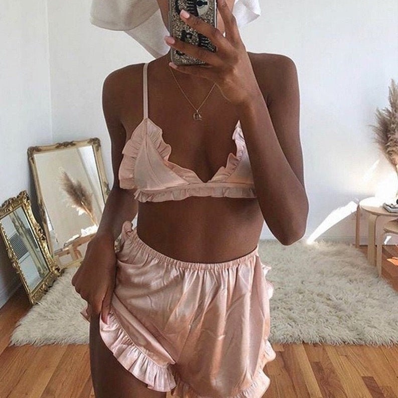 Satin Pajama Set