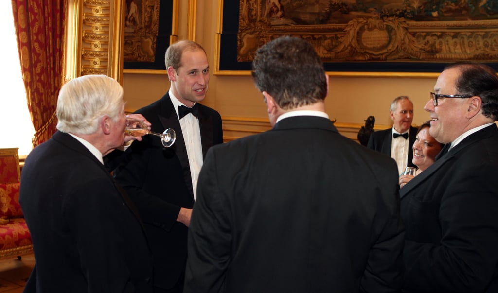 Prince William Hosts Birthday Party at Queen's Castle