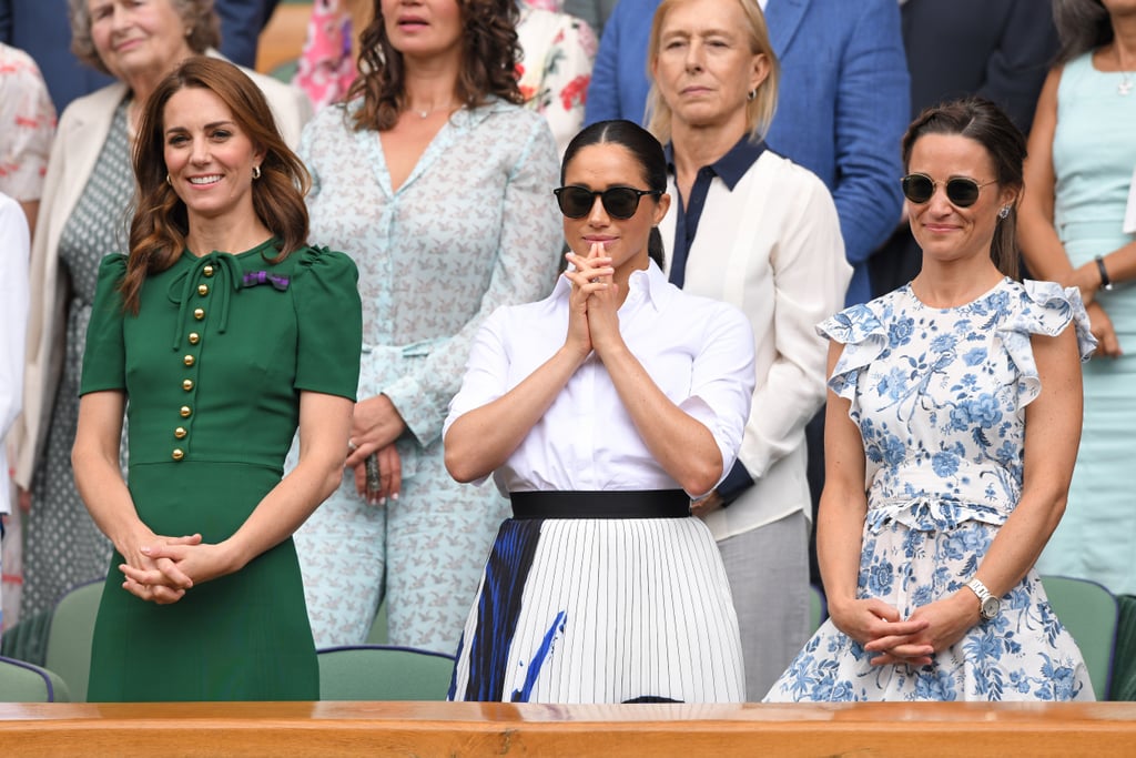 Meghan Markle and Kate Middleton at Wimbledon 2019 Pictures