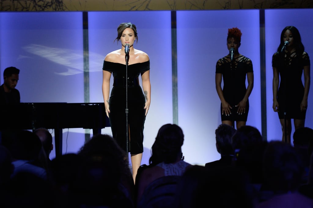 Demi Lovato at Glamour's Woman of the Year Awards 2016