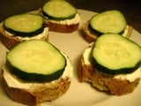 Cucumber and Cream Cheese Snack Recipe