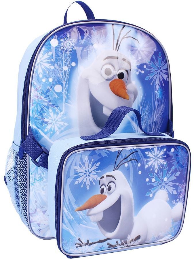 Frozen Olaf Backpack & Lunch Bag Set Disney Backpacks POPSUGAR