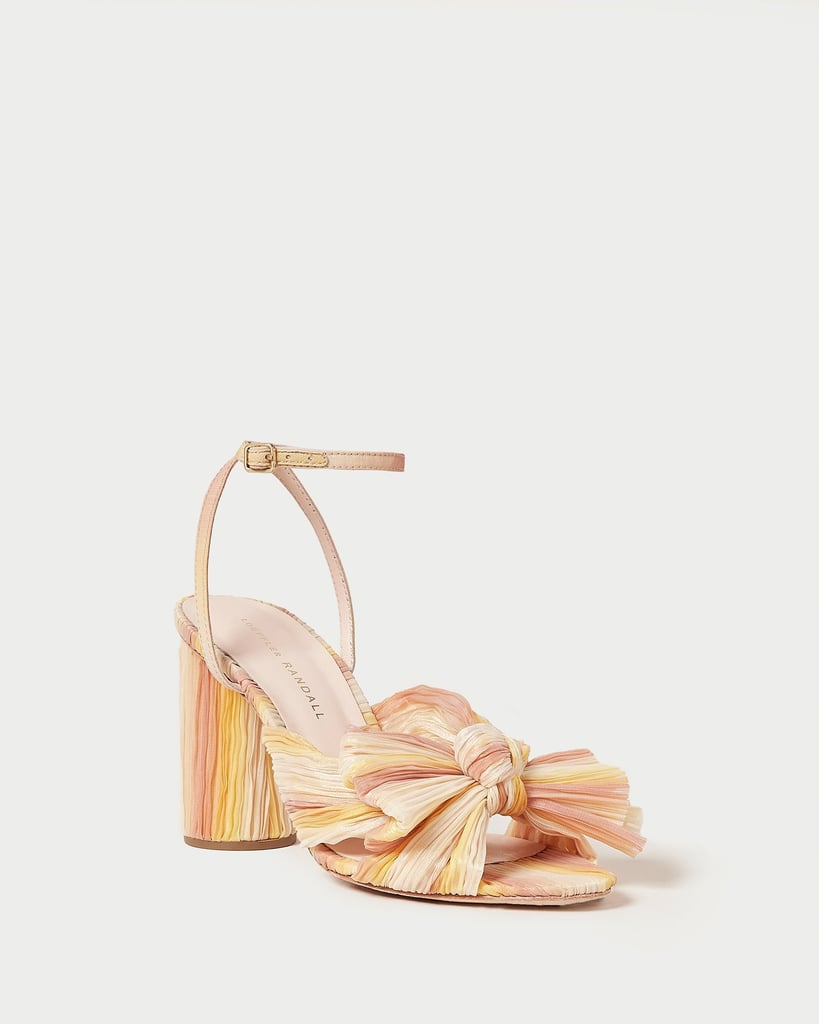 Loeffler Randall Camellia Sunset Bow Heels