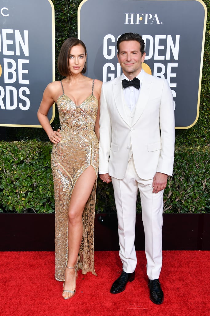 Bradley Cooper and Irina Shayk at the 2019 Golden Globes