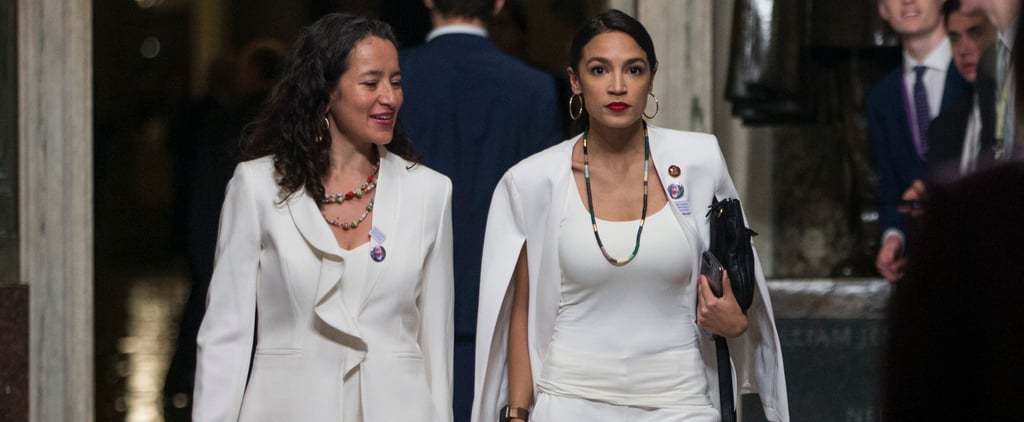Mark My Words: Alexandria Ocasio-Cortez's White Cape Will Go Down in History