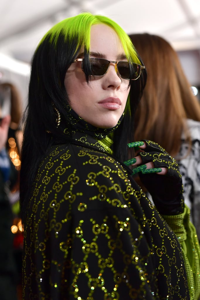 Billie Eilishs Gucci Outfit At The 2020 Grammys Popsugar Fashion Photo 20 