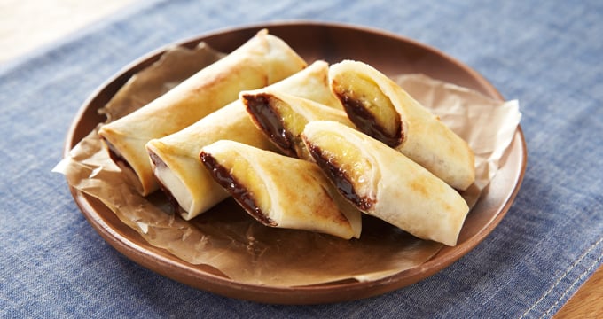 Rolled Up in a Banana Crepe