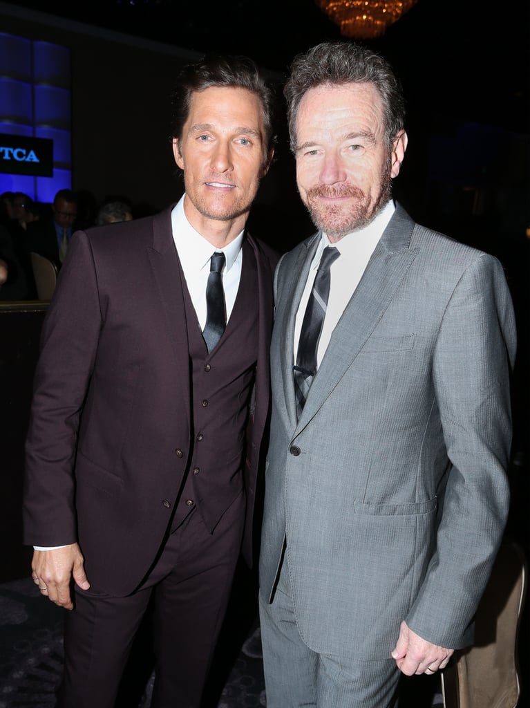 Matthew McConaughey and Bryan Cranston linked up.