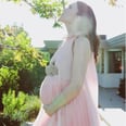 Mandy Moore Chose This Dreamy Gown For Her Latest Pregnancy Shoot