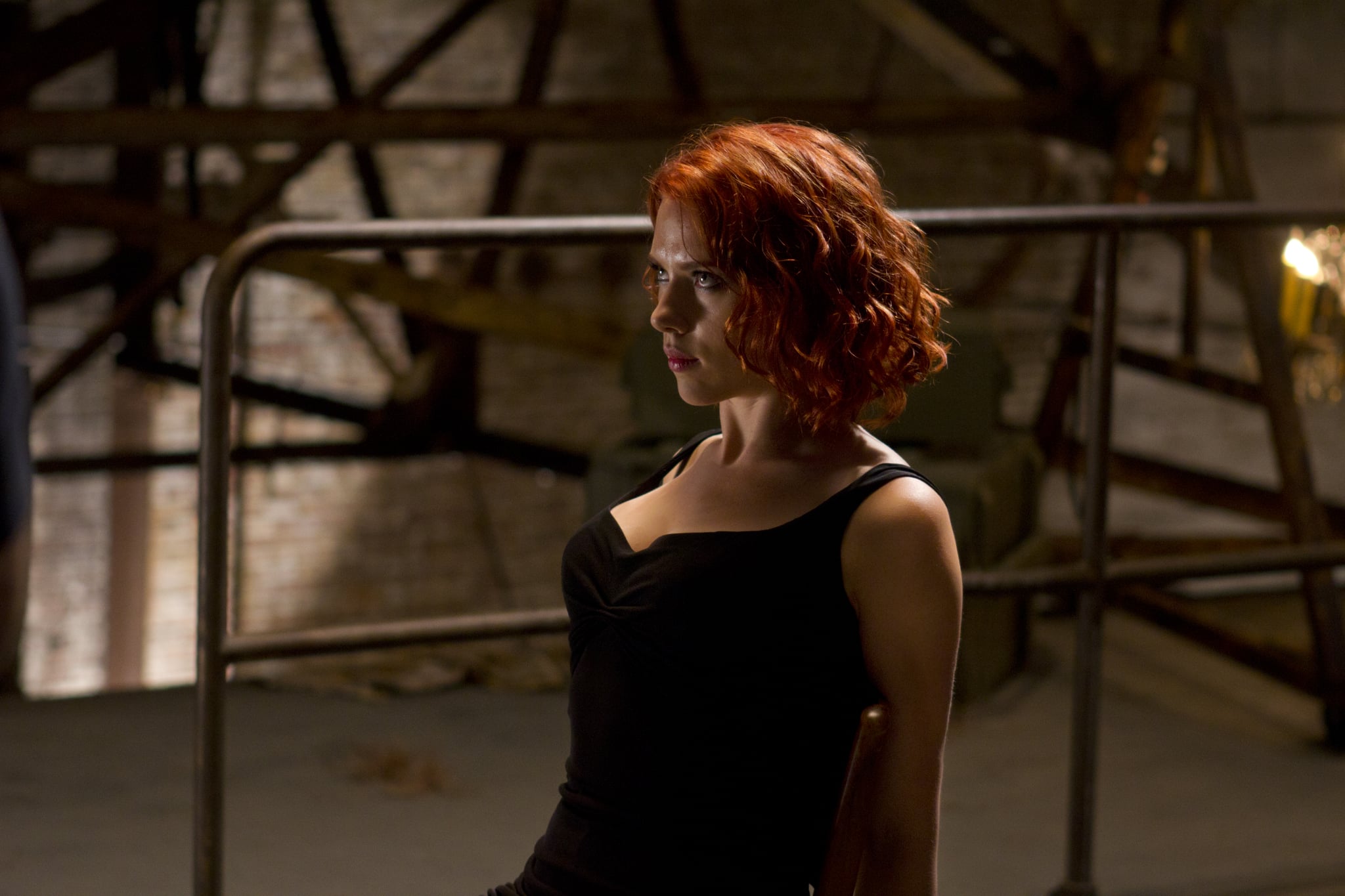 Scarlett Johansson As Black Widow In The Avengers See All Of The Pictures From The Avengers Popsugar Entertainment Photo 83