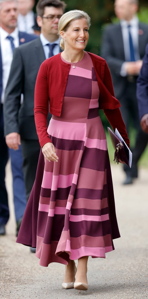Sophie, Countess of Wessex, at the National Memorial Arboretum, June 2018