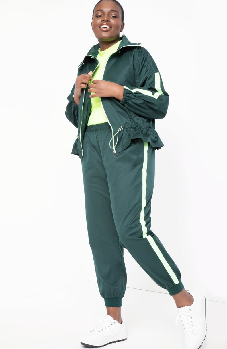 Eloquii Side-Stripe Jogger Pants