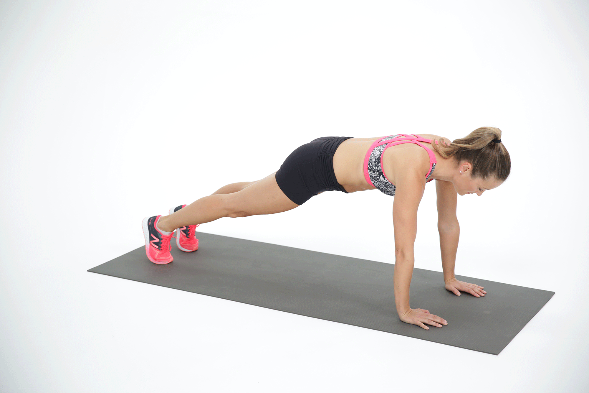 Plank Jack | If You Can't Get to the Gym, Do This 30-Minute Workout at Home — No Equipment Needed | POPSUGAR Fitness Photo 30
