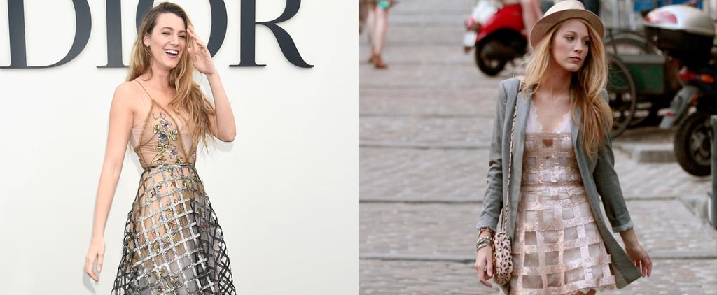 Blake Lively's Dior Dress at Paris Fashion Week 2018