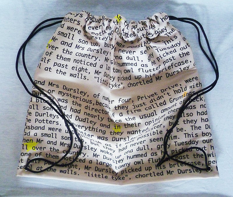 How about a Harry Potter bag ($35)?
