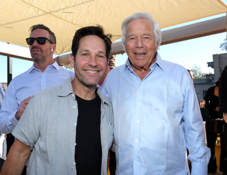 Paul Rudd and Robert Kraft