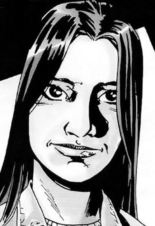 RIP Comic Book Lori, who gets shot in the back while holding newborn Judith.