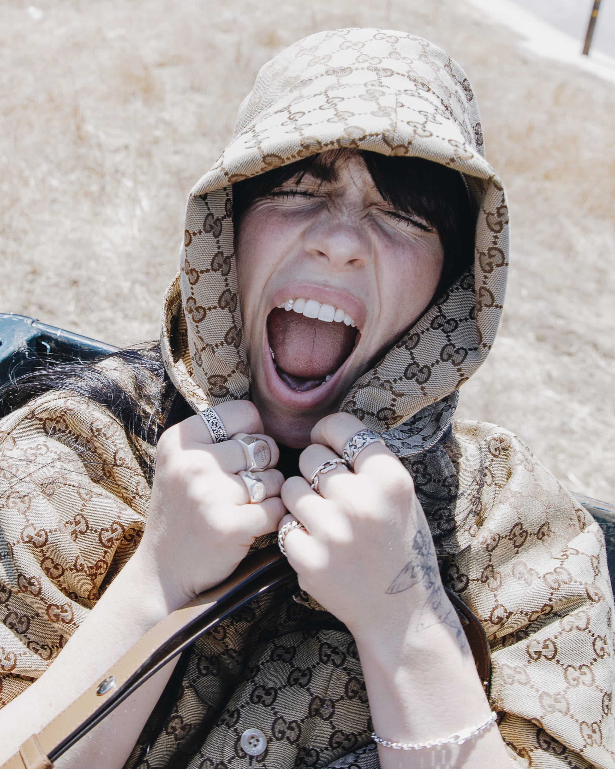 Billie Eilish For Gucci Billie Eilish Nails the Visible