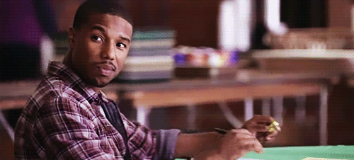 When He Leaned Back in His Chair Like This and All You Could Think Was "Mhmmmmmm"