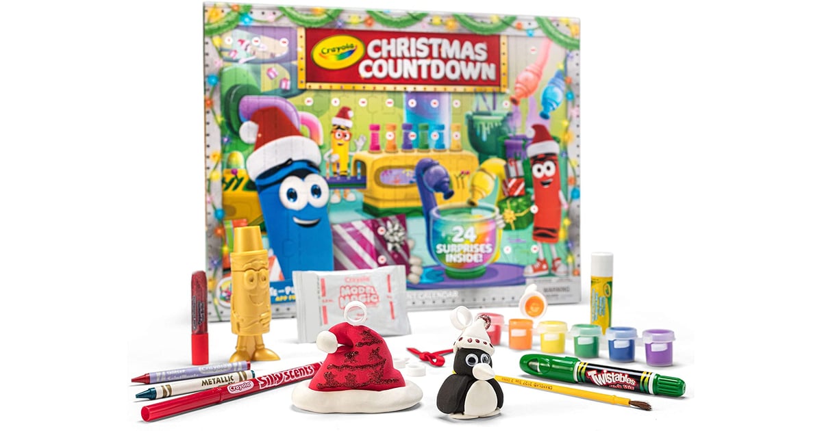 A Creative Advent Calendar For Kids: Crayola Kids Christmas Countdown