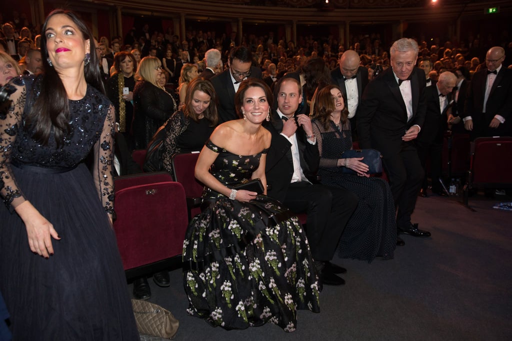 Prince William and Kate Middleton at the BAFTA Awards