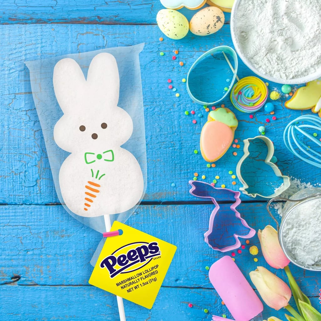 Peeps Easter White Marshmallow Bunny Lollipop See Peeps's New