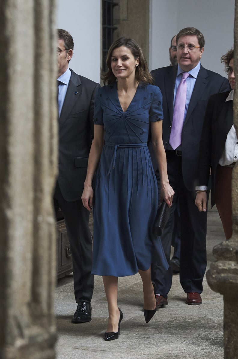 Letizia in Bottega Veneta, March 2018