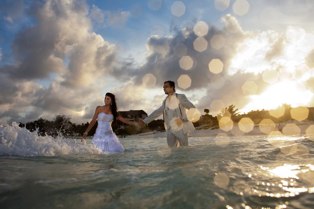 Trash-the-Dress Photo Shoot in Tulum, Mexico